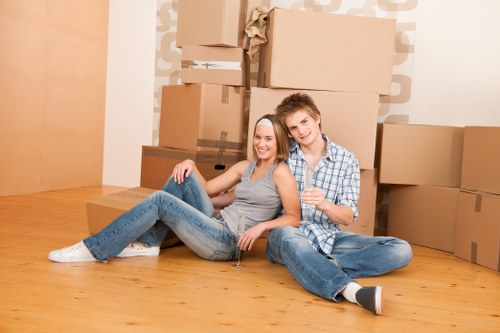 Professional team handling piano removals in Havering