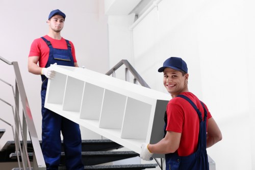 Removal team helping with a house move in Havering