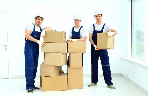 Urgent moving service in Havering with van and packed belongings ready for delivery