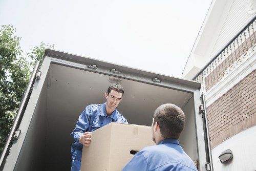 Professional team handling furniture collection in Havering
