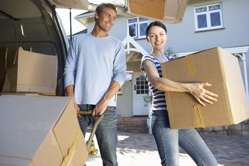 Furniture dismantling and packing for a home move